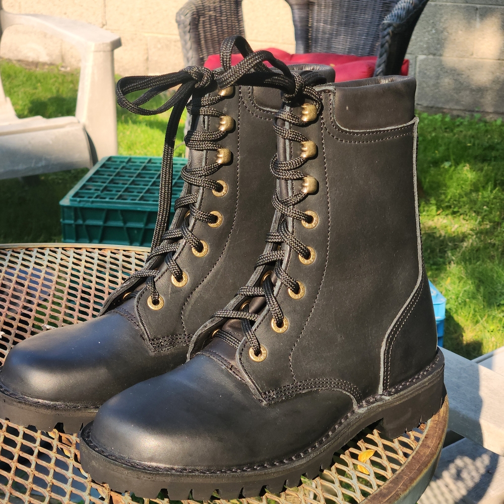 Jim Green Ar8 lace up combat boot
